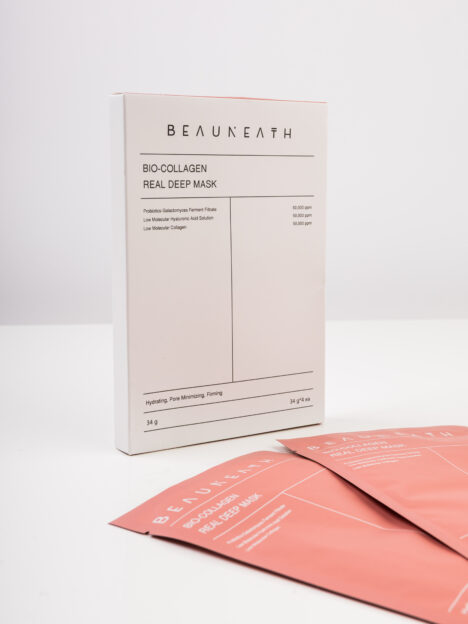 Sejas maska BEAUNEATH Bio-Collagen Real Deep