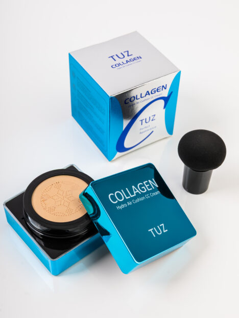 TUZ Collagen Hydro Air Cushion CC krēms (ar sūkli)