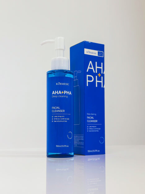 AHCOSMETIC sejas attīrīšanas līdzeklis ar AHA un PHA skābēm
