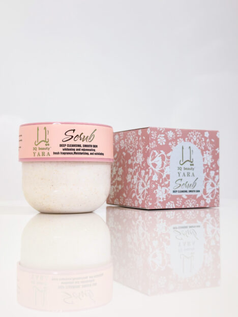 3Q Beauty YARA Scrub – Attīrošs ķermeņa skrubis ar dabīgiem pīlinga graudiņiem