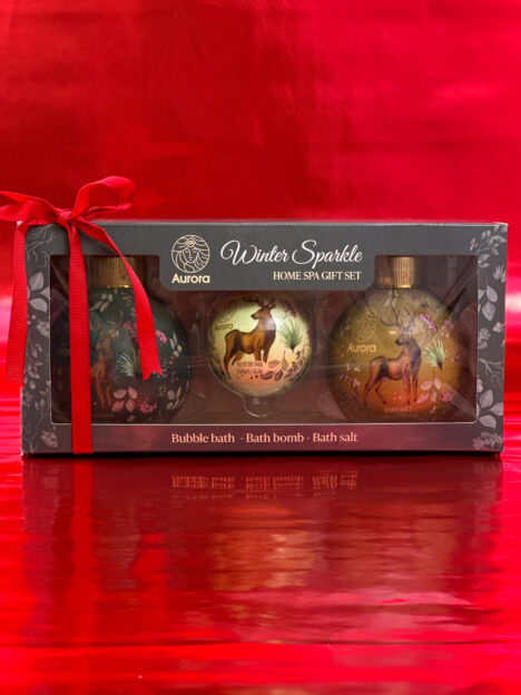 Ziemassvētku vannas bumbu komplekts “Wonder Sparkle”