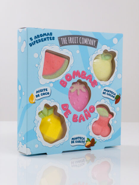 Augļu vannas bumbas no The Fruit Company