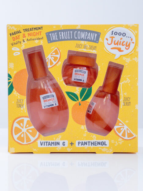 Sulīgs C vitamīna ādas kopšanas komplekts