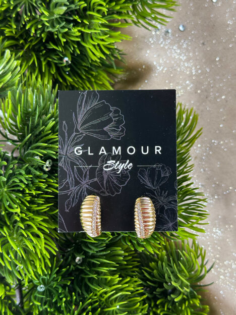 Rievoti riņķīšu auskari