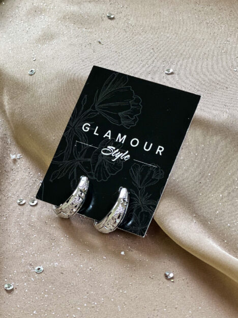 Apsudraboti auskaru riņķīši