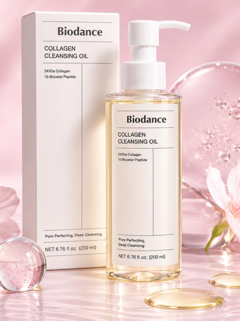 Biodance Collagen Cleansing Oil – attīroša sejas eļļa ar kolagēnu, 200 ml.