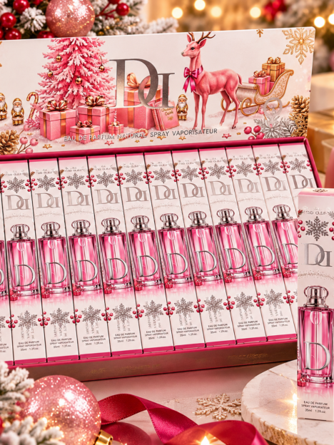 Find Queen sieviešu smaržūdens elegantā Ziemassvētku noformējumā – 35 ml